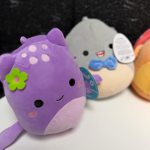 4 Squishmallow (12 inches) by Jazwares Bundle- Shon, Gordon,  Caine, Peter NWT